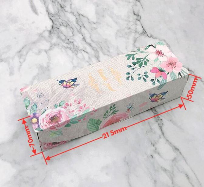Mooncake box jelly sweets box Floral bouquet box 3 cavity mooncake box gift packaging cake box thank you