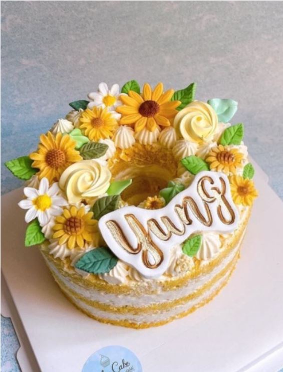 3pcs cutter - Sunflower Gerbera large flower floral plunger cutter mould