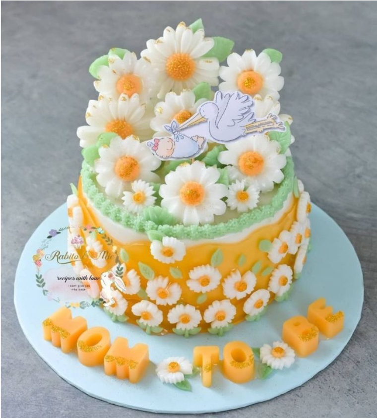 Gerbera sunflower mould tart pan decoration daisy silicone mould jelly art silicon mold