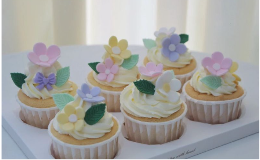 Blossom mould flower cutter 5 petal cutters floral cake decorating mold
