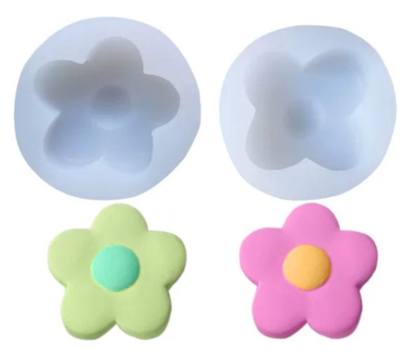 Blossom mould flower cutter 5 petal cutters floral cake decorating mold