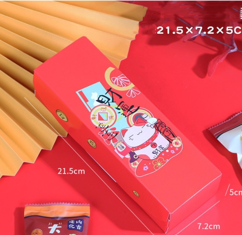 Mooncake box jelly sweets box Floral bouquet box 3 cavity mooncake box gift packaging cake box thank you