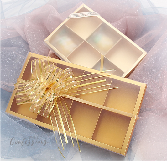 Gold gift box food tray takeaway box mooncake box gold packaging paper box tart pastry boxes