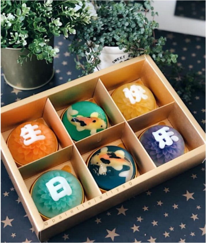 Gold gift box food tray takeaway box mooncake box gold packaging paper box tart pastry boxes