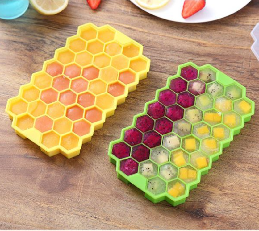 Honeycomb mould ice cube tray hexagon jelly mold