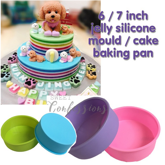 4 / 6 / 8 inch round jelly pan agar agar mould cake baking pan