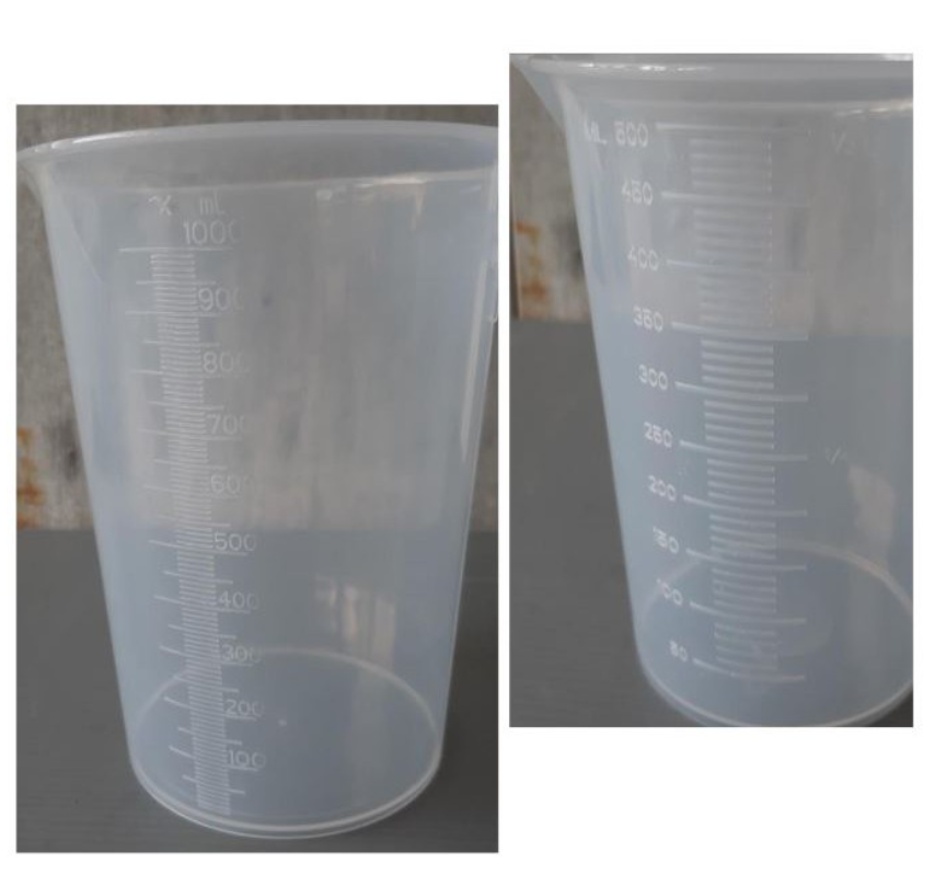 250 - 1000ml Measuring jug polypropylene pitcher measuring cup