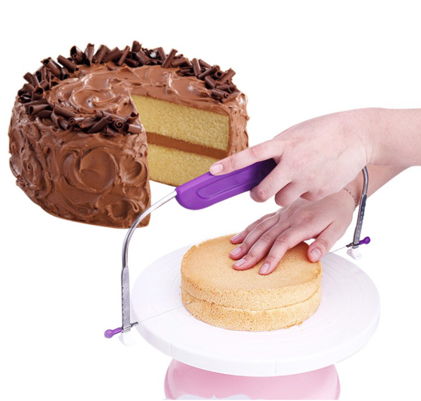 Premium cake slicer cake layer slicing tool knife wire cutting tool cake leveler