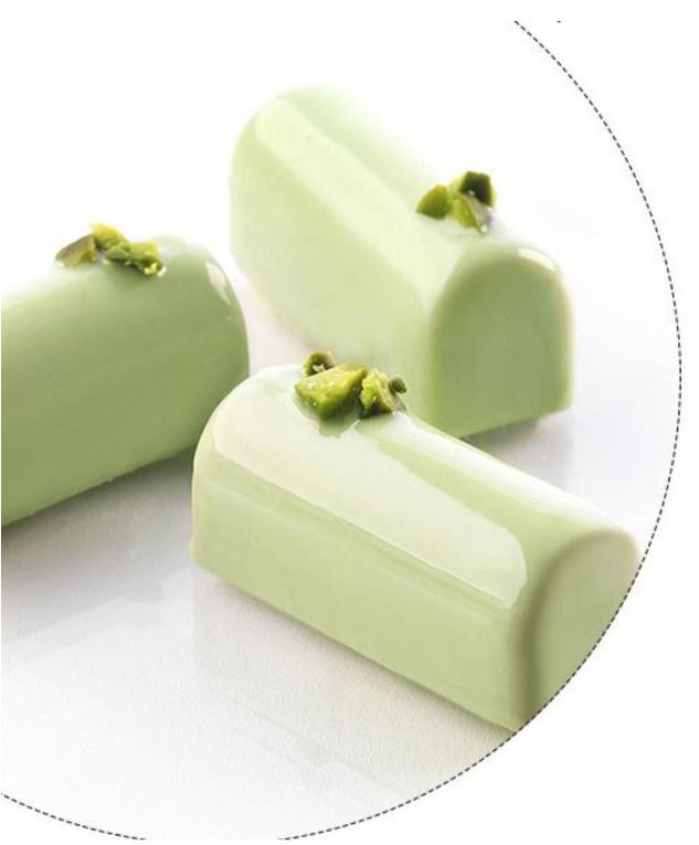 Log cake mould mousse eclair christmas buche de noel sponge finger tiramisu xmas silicone mold