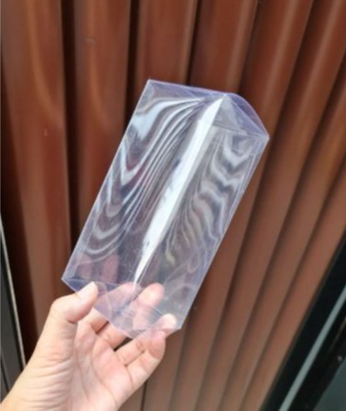 10pcs Clear Long Box Rectangle Packaging cookie box Macaron Box