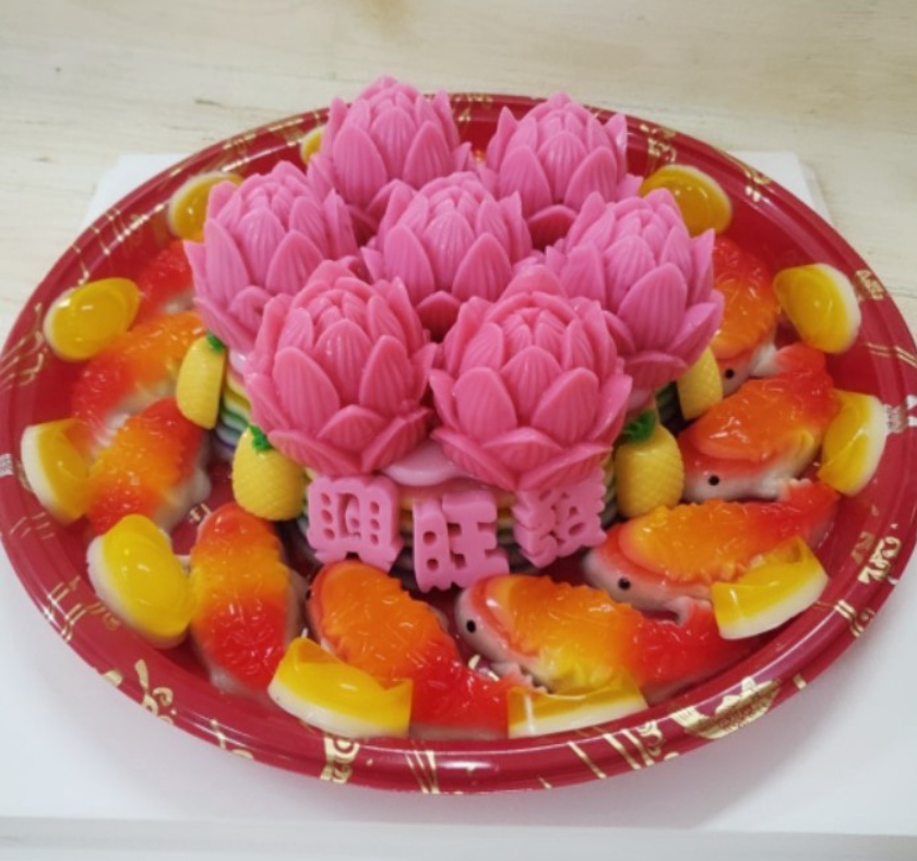 3D Lotus flower mould jelly art or peony cake decorating mold 莲花模 荷花 牡丹花模