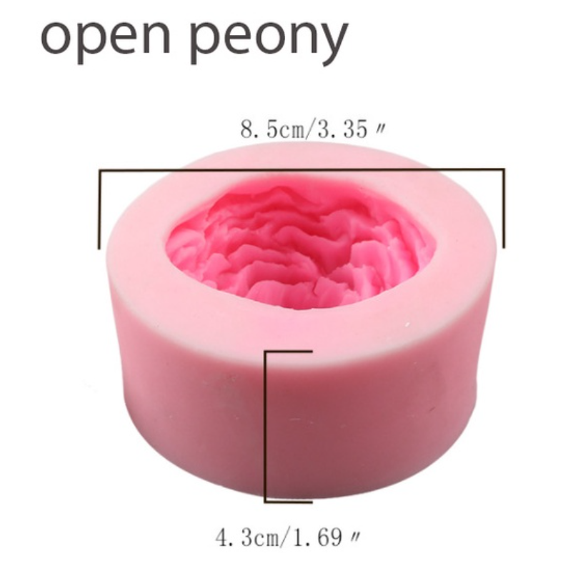 3D Lotus flower mould jelly art or peony cake decorating mold 莲花模 荷花 牡丹花模