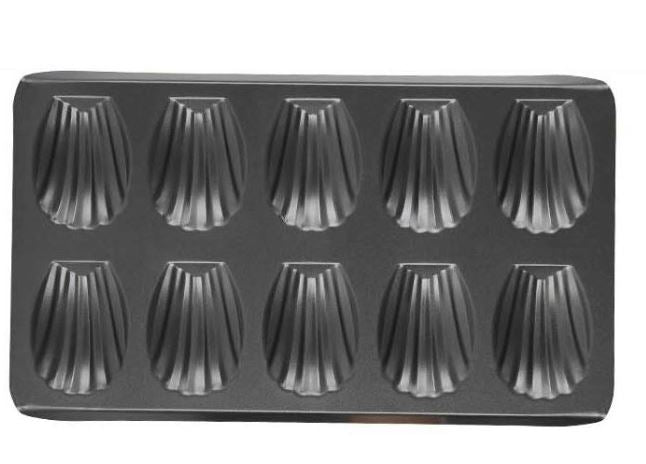10 / 12 cavity madeleine pan cake baking mould seashell baking tray madeline