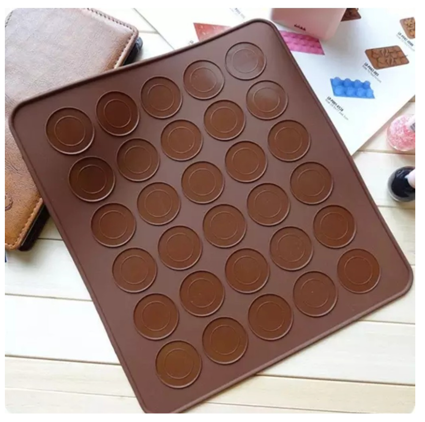 macaron silicone mat mould non stick macarons baking sheet