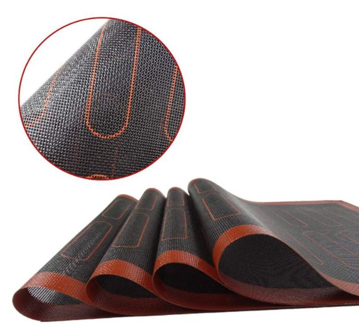 Perforated baking mat Eclair mat High temperature baking mat for cookie macaron