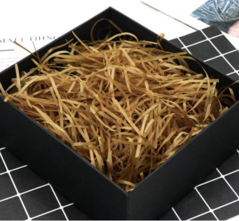 🇸🇬 50g MATTE / GLITTER shredded paper raffia gift box filler packing box supplies red blue black brown yellow green