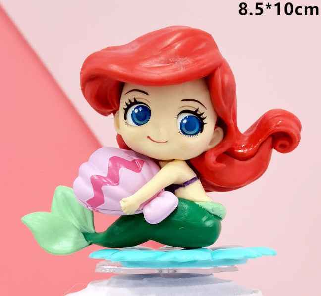 [SG seller] Little Mermaid Cake Topper princess Ariel toy figurine for cake decorating girl's birthday cake