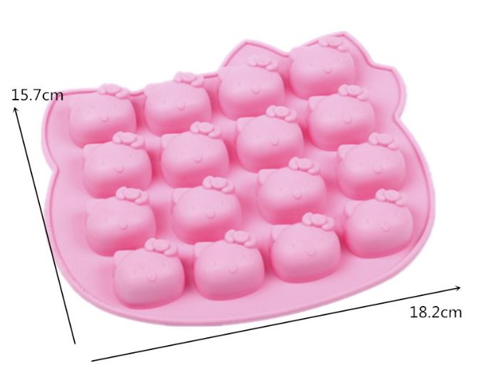 Hello kitty jelly mould chocolate silicone mould cake decorating silicon mold
