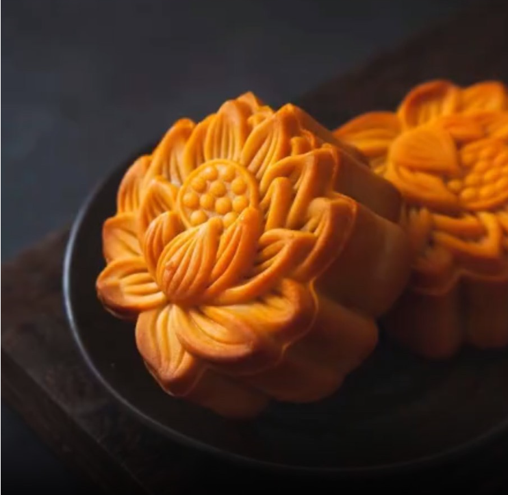 125g / 150g Large lotus flower mooncake mould plunger presser mooncake mold