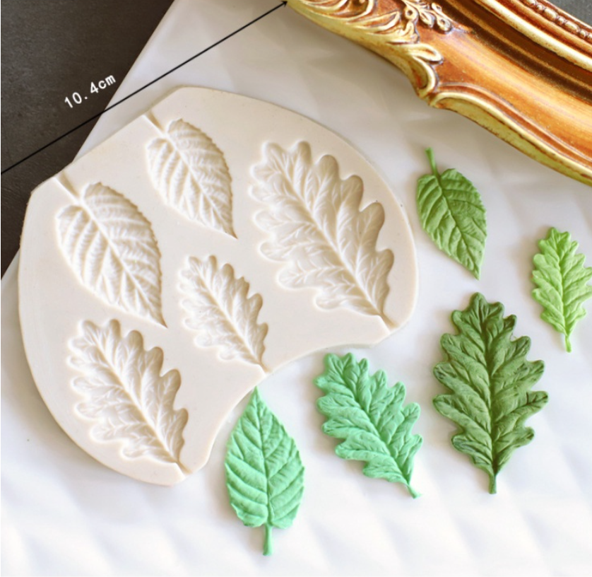 Leaf mould maple leaves mold jelly silicone fondant cake decorating mould