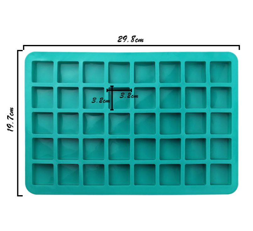 Nama chocolate mould silicon silicone for ganache chocolate ice cube mold square