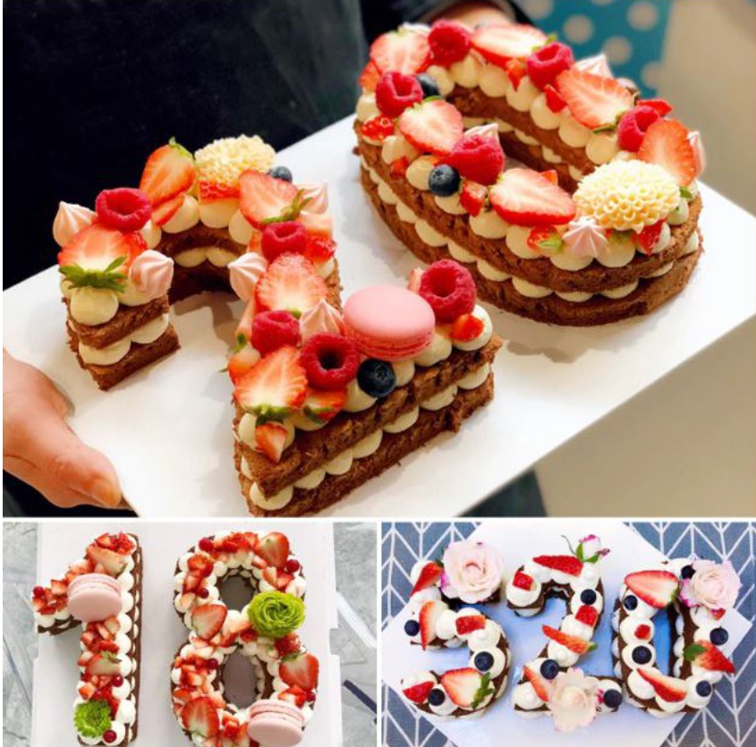 6 / 10 inch Number mould numeric cake mould number jelly silicone mould