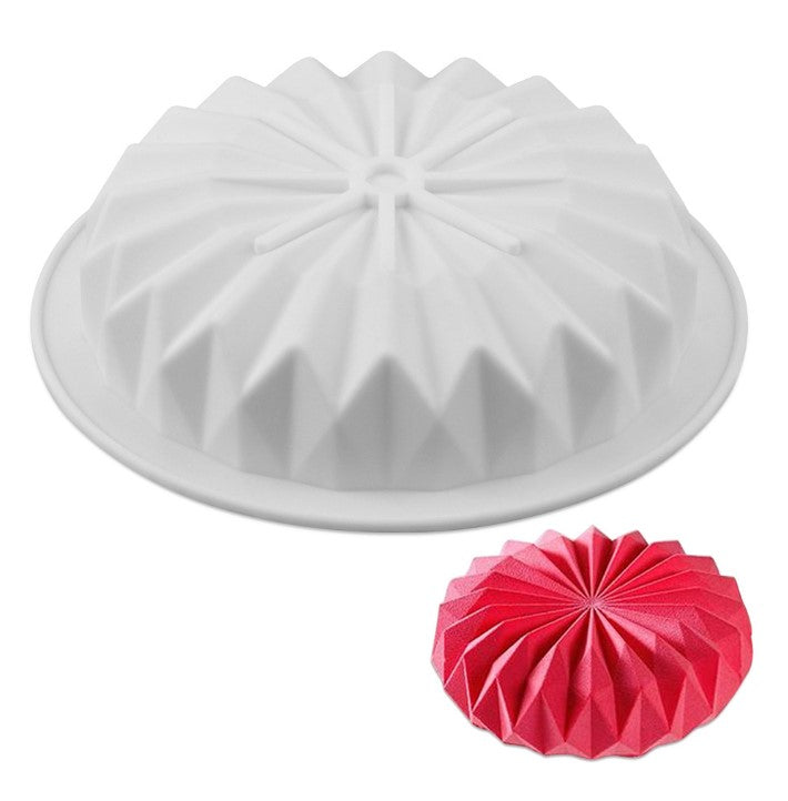 7 inch Origami cake mould italian french designer mousse cake mold