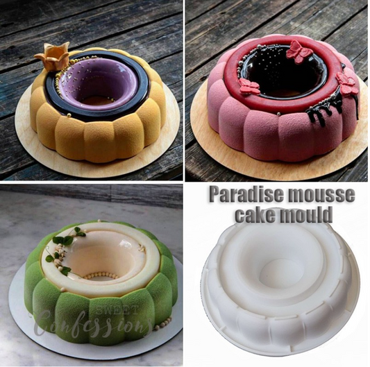 8 inch Paradise mousse cake mould italian gateau cake ring mold