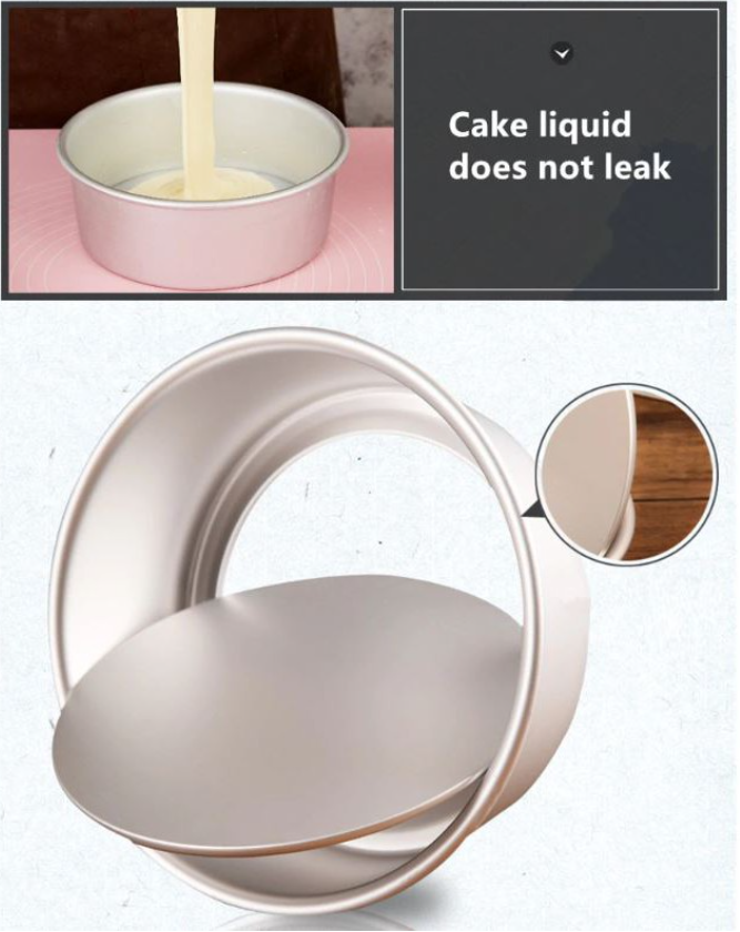 2/ 4 / 6 / 7 / 8 / 9 / 10 / 12 inch cake pan removable bottom cake mould baking tray 4 inch 6 inch 7 inch 8 inch r