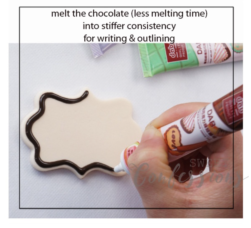 🇸🇬 Baking chocolate pen edible chocolate royal icing melted chocolate melting compound chocolate valentine DIY Christmas