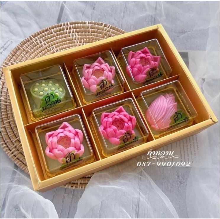 Lotus mould mooncake mould nature pond jelly cake moulds pod water lily 莲花荷花模 蛋糕 agar agar