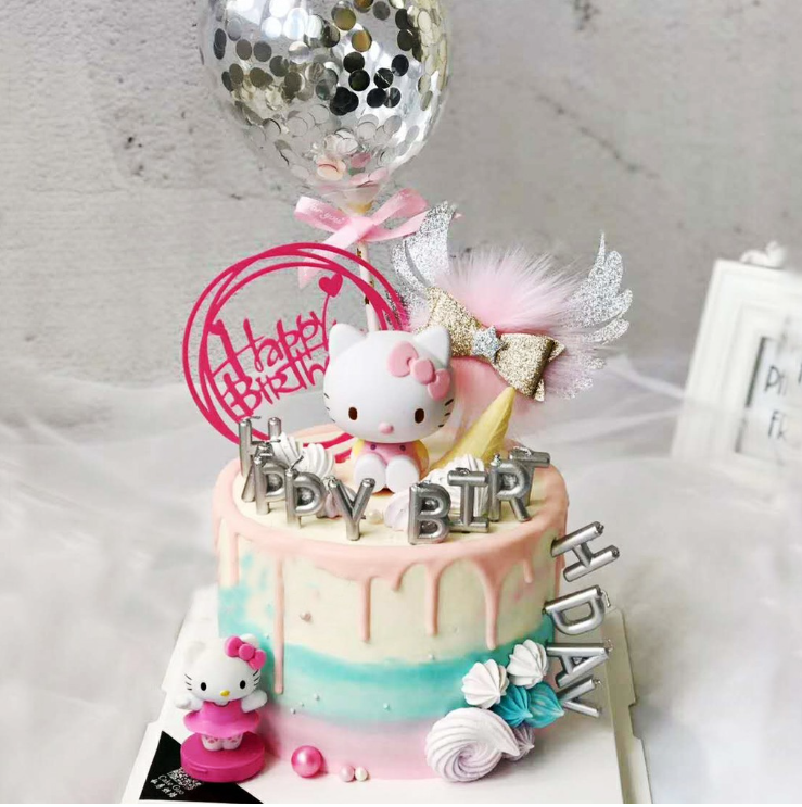 Hello Kitty toy figurine my melody cake topper decoration collectible