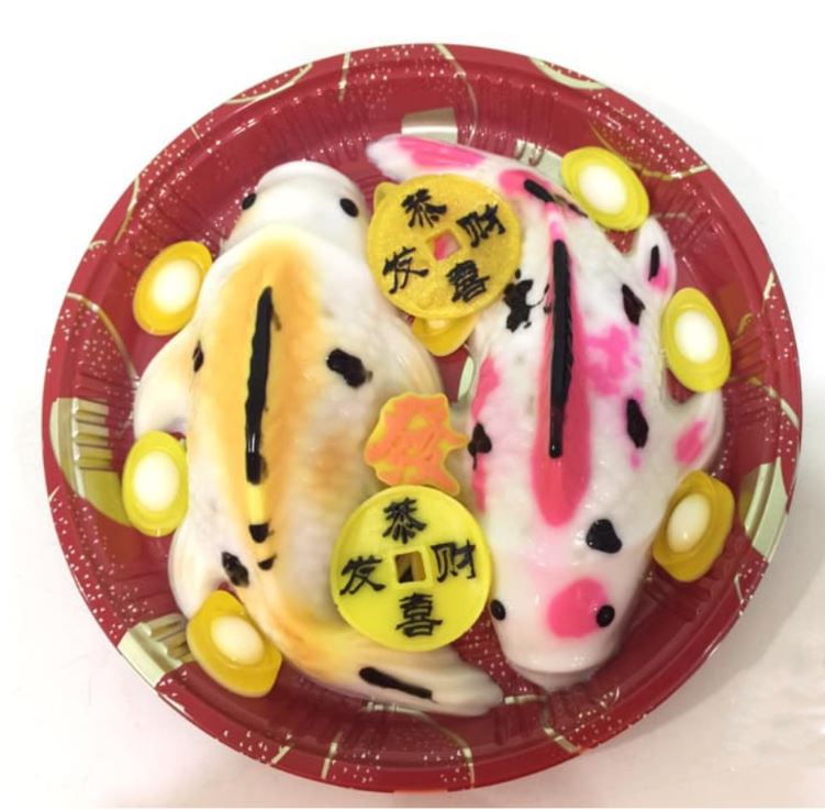 🇸🇬Gong xi fa cai mould prosperity chinese new year jelly chocolate mold for cake decorating chinese ancient old coin