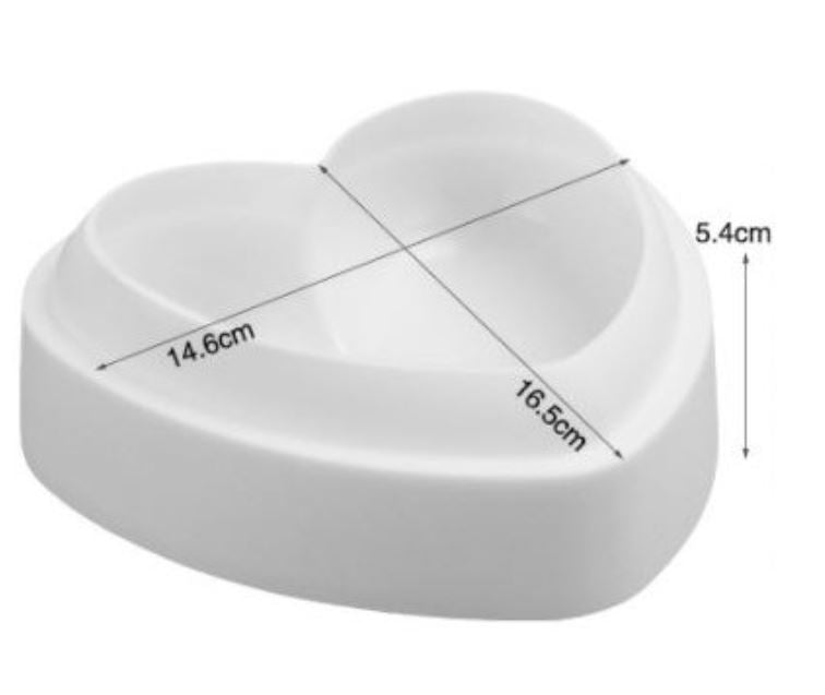 🇸🇬 Heart mould pinata cake heart shape mousse cake mould bombshell baking amorini mold 3D 心形模