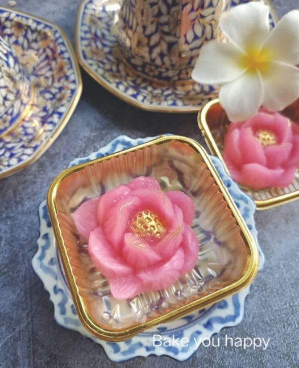 Lotus mould mooncake mould nature pond jelly cake moulds pod water lily 莲花荷花模 蛋糕 agar agar