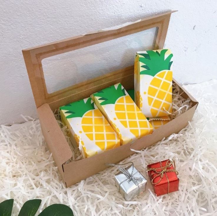 50pcs wrappers - pineapple tart CNY cookie packaging bag chinese new year goodies wrapper 黄梨饼 凤梨挞酥塔