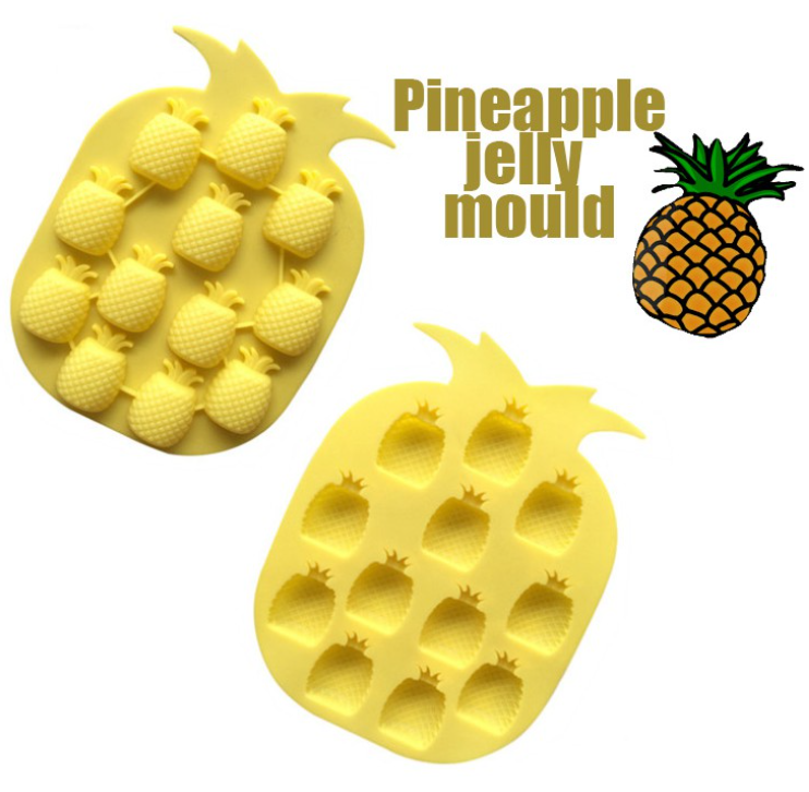 Pineapple jelly mould ananas chocholate mould 黄梨凤梨模