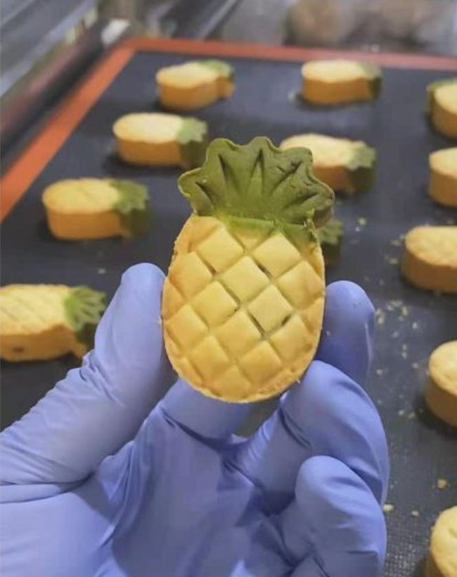 🇸🇬10pcs Pineapple tart mould - metallic presser & mold cutter set for making pineapple tart cookies cookie biscuit cut
