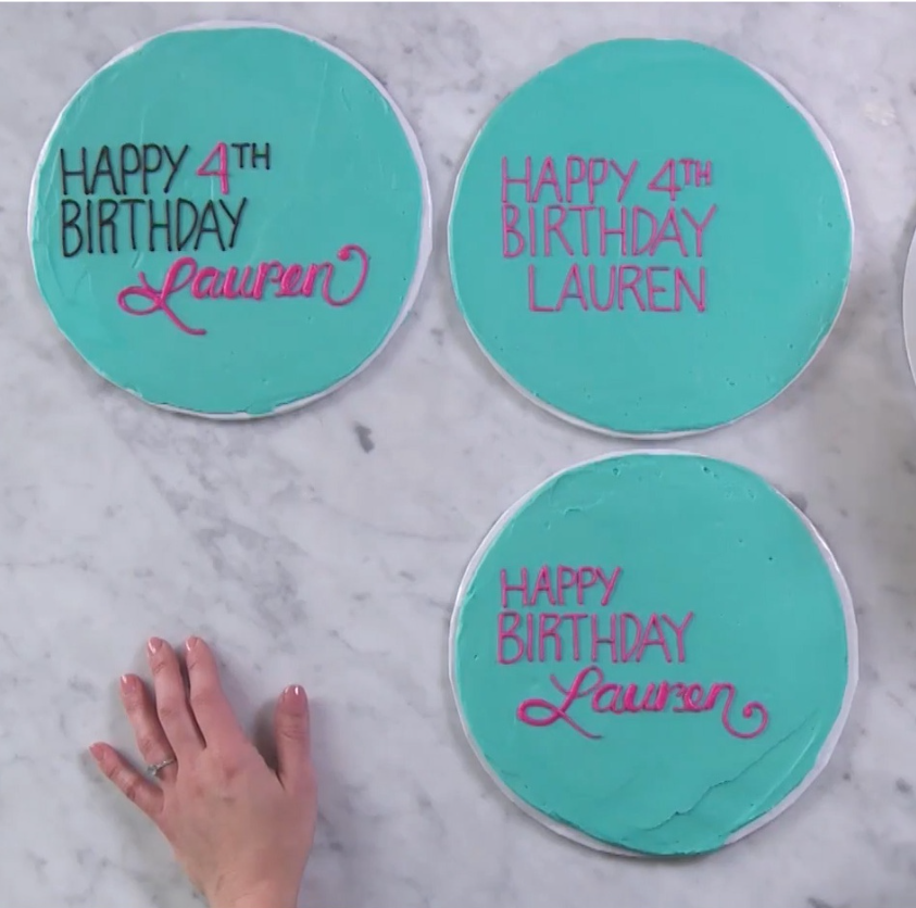 Round piping tip open buttercream nozzle tips 1 tip 2 tip 3 round tip writing tip