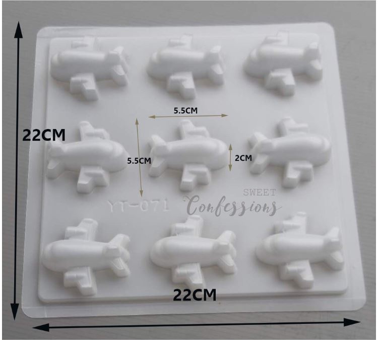 Airplane jelly mould aeroplane agar agar mold children party cake mould