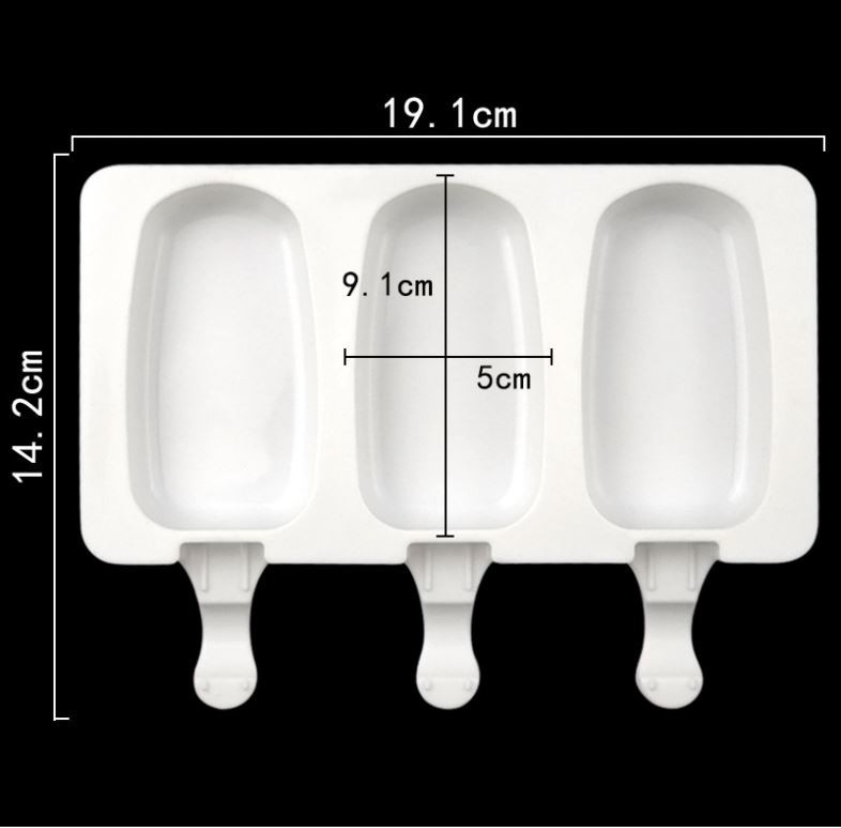Popsicle mould cake pop mold cakesicle mould pops silicone ice-cream stick silicon icecream sticks transparent gift box