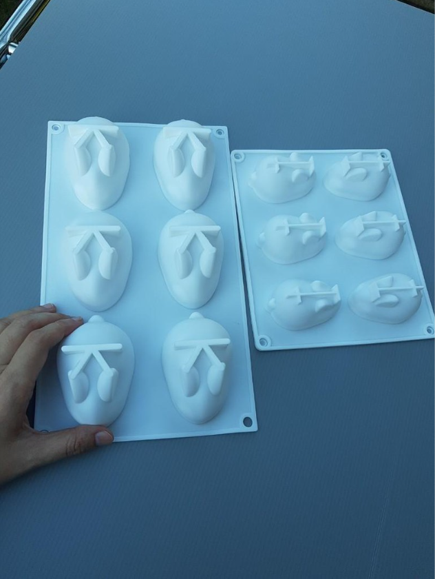 Rabbit bunny mousse silicone mould agar agar jelly mooncake silicon mold