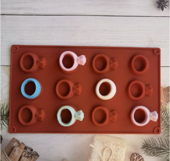 Wedding ring cake pop mould wedding engagement cake pops