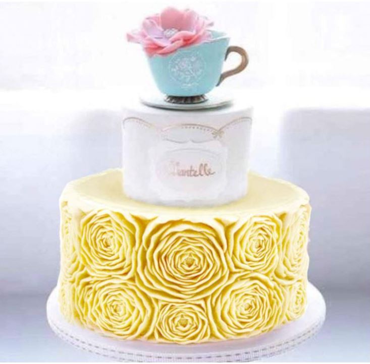 Brush embroidery mould Rose ruffle mould ruffle texture embosser impression embossing mat