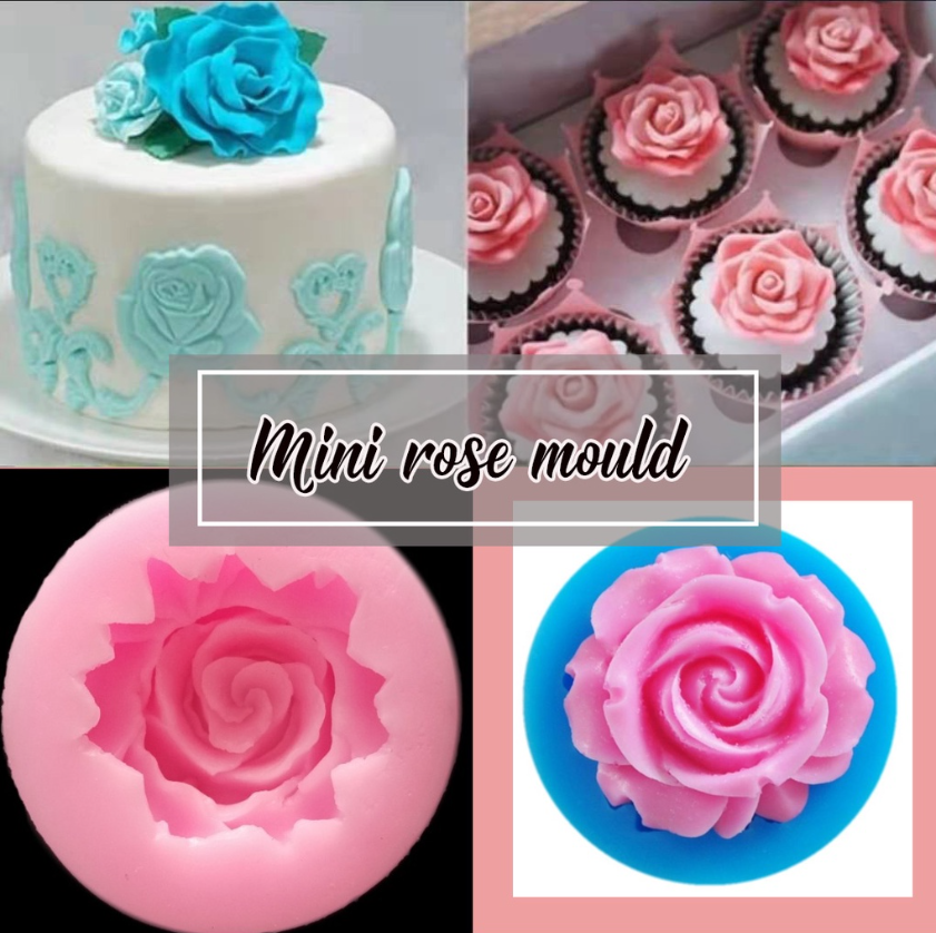 Assorted Roses Silicone Mold – Bake Supply Plus