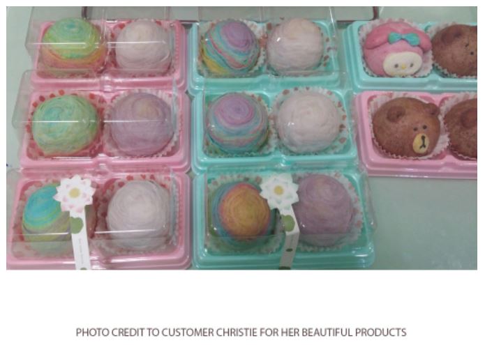 (10pcs) 2 cavity shanghai mooncake tray mooncake box transparent clear pastry box