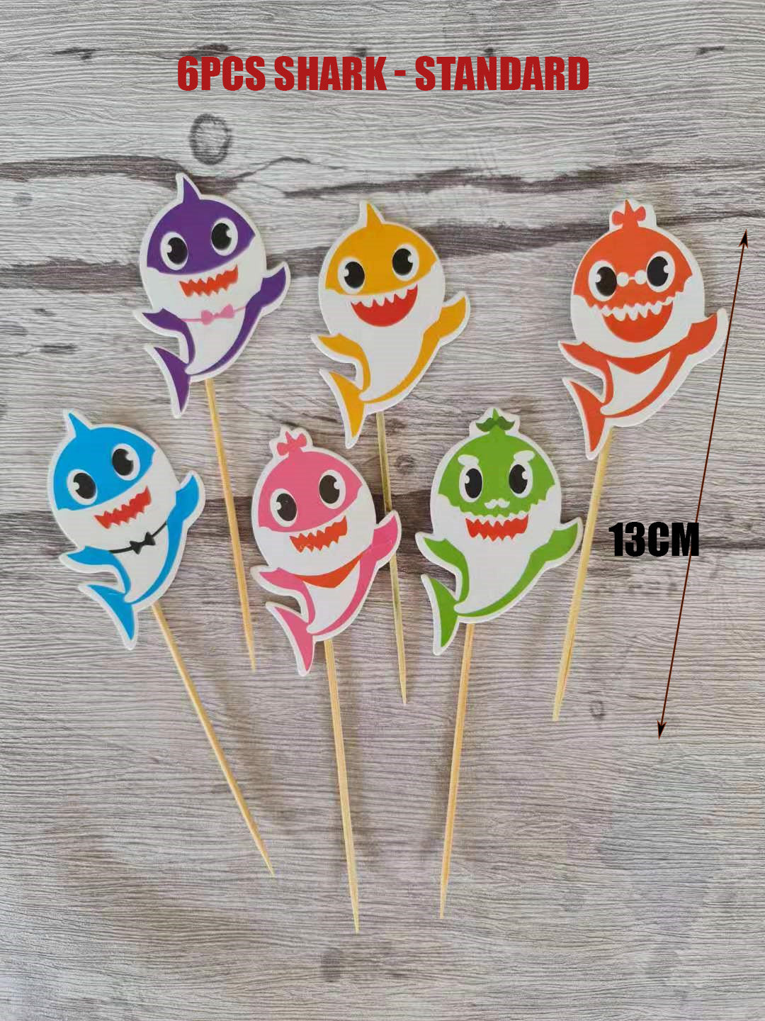 Baby shark topper & figurine - baby sharks cake decoration party decorating toppers