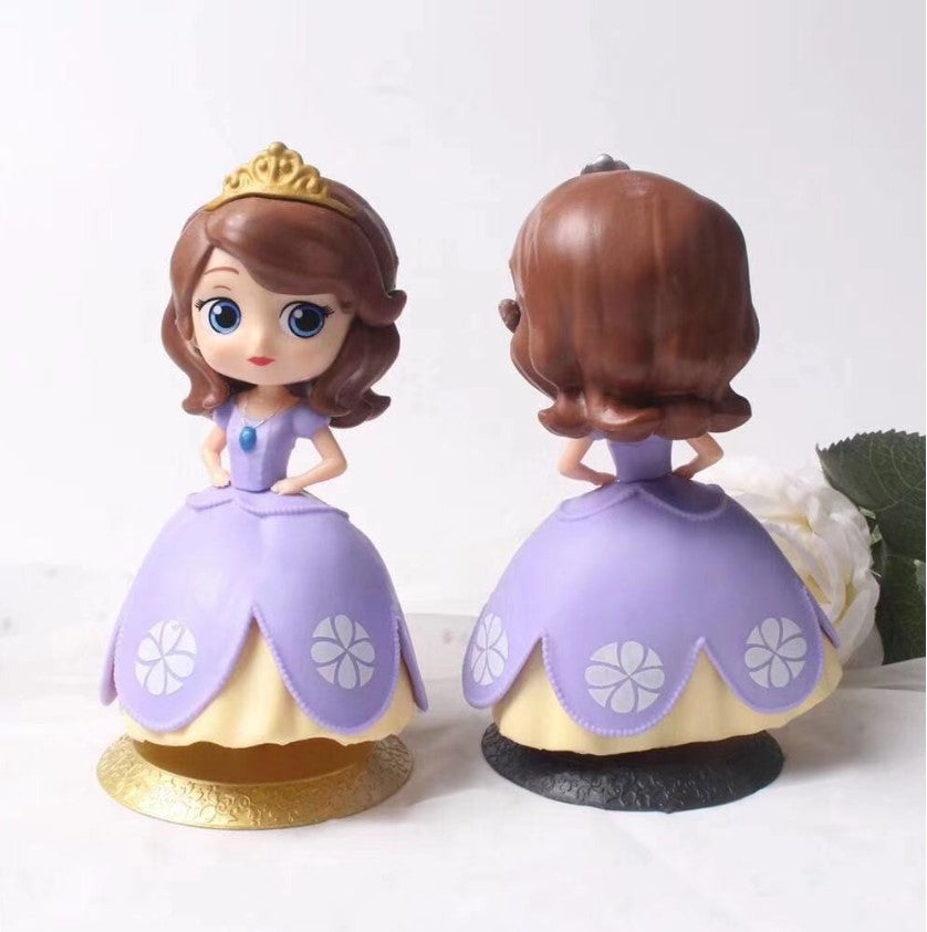 Princess sofia sophia toy figurine birthday cake topper for kids cakes