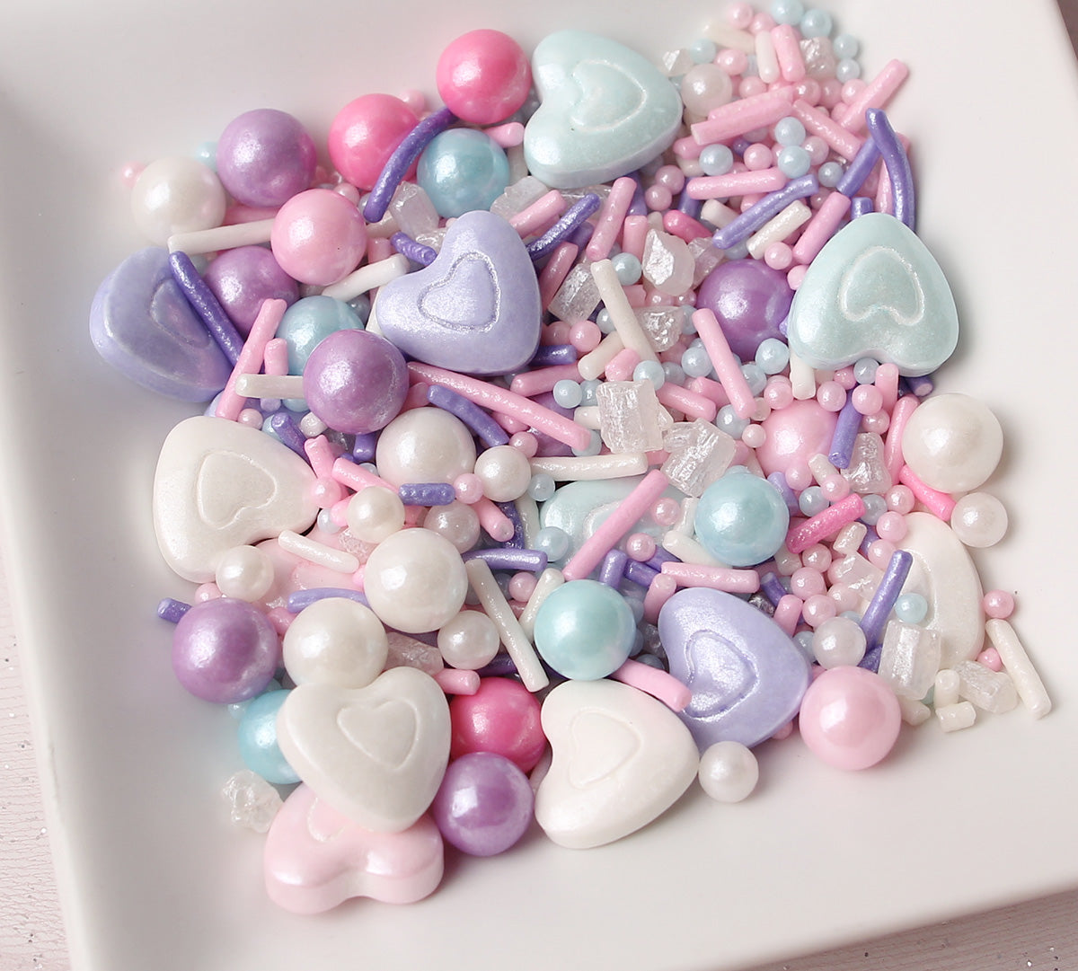 50g / 50ml sprinkles dragees cupcake decoration sugar pearls nonpareils edible glitter ball sprinkle rod