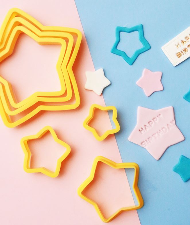 Tree Star Cutter Star cutter set stacked christmas tree cutters cookie cutter rounded s ...